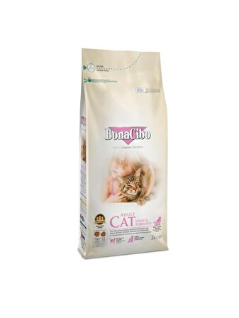 BonaCibo Adult Cat Light - Sterilised Kısırlaştırılmış Kediler için Yetişkin Kedi Maması 2 KG